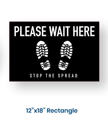 Social Distancing Floor Graphics