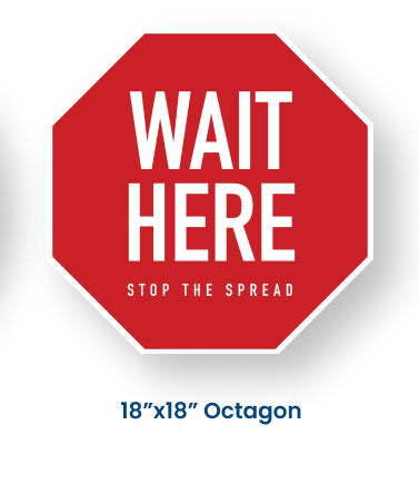 Social Distancing Floor Graphics