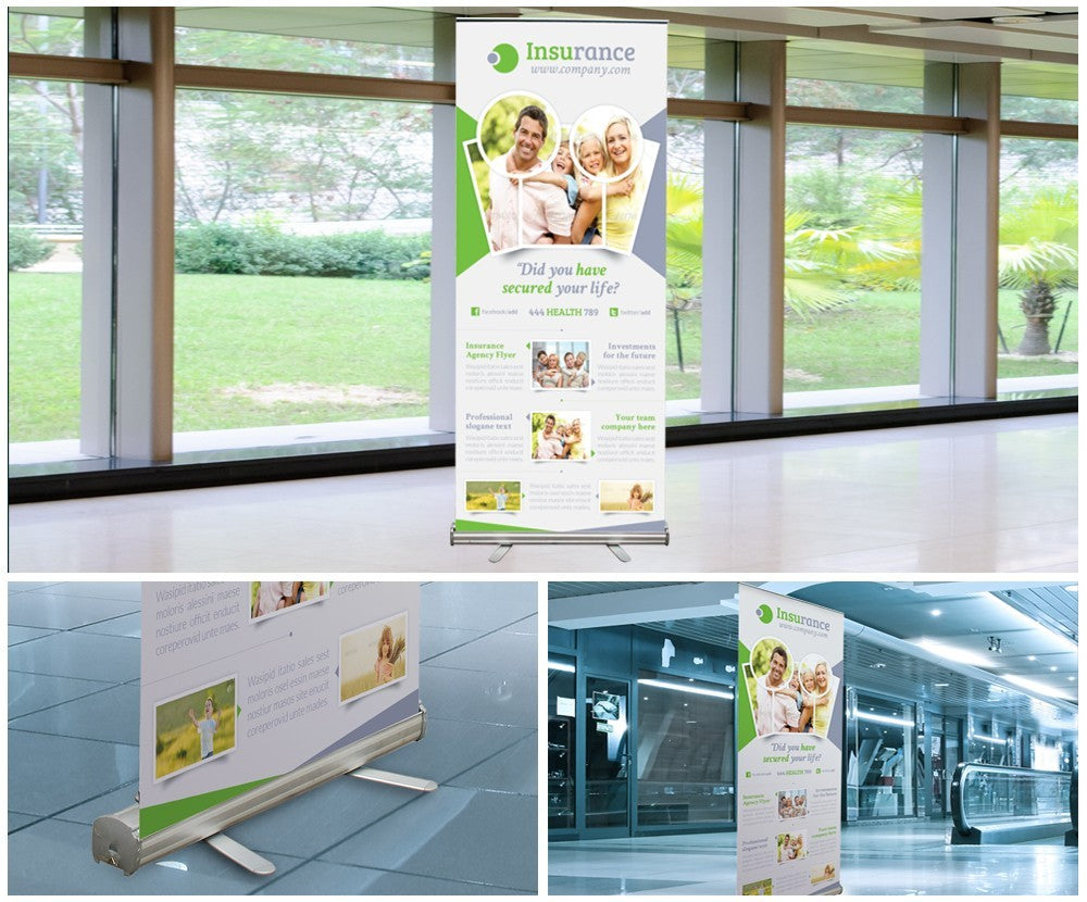 Retractable Banner with Stand - RDDPrint.com Sameday Printing
